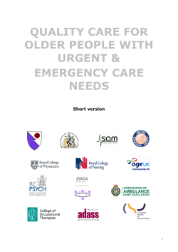 Silver Book Lite - British Geriatrics Society