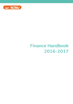 Finance Handbook