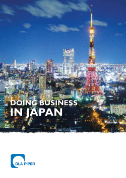 doing business in JAPAn