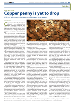 Copper penny is yet to drop