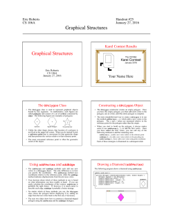 Graphical Structures