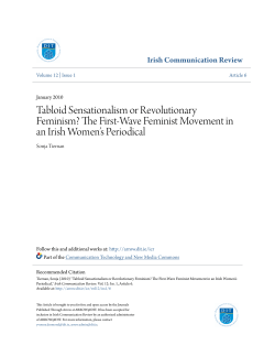 The First-Wave Feminist Movement in an Irish Women`s Periodical