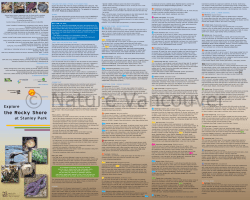 Nature Vancouver Intertidal Pamphlet