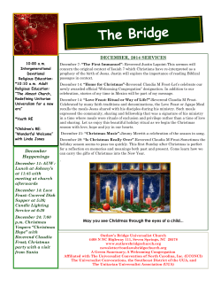 The Bridge - Outlaw`s Bridge Universalist Church