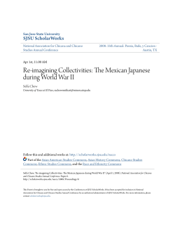 The Mexican Japanese during World War II