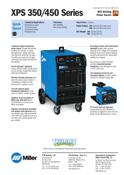 English - Miller Welding