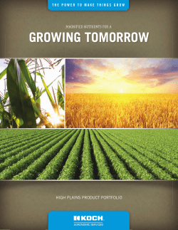 3 - Koch Agronomic Services