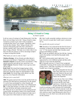 2017 Spring Newsletter