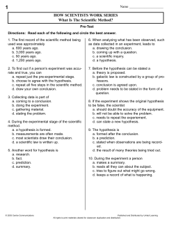 Scientific Method blacklines.qxd