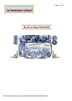 An Industrial Nation? - The National Archives