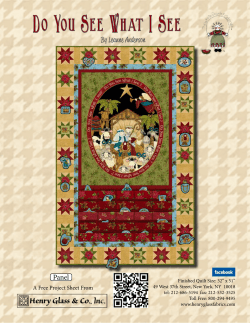 PDF Project - Henry Glass Fabrics