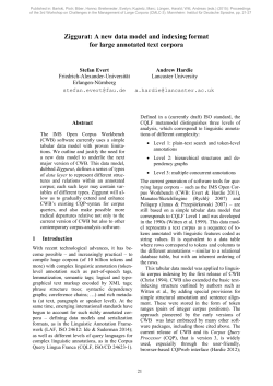Ziggurat: A new data model and indexing format for large annotated