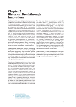 Chapter 2 Historical Breakthrough Innovations