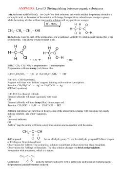 ANSWERS: Level 3 Distinguishing between