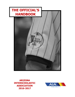 Officials Handbook