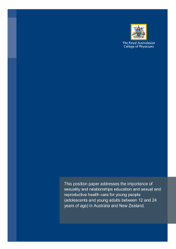 This position paper addresses the importance of sexuality and