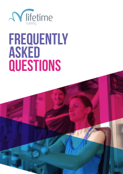 our FAQs now