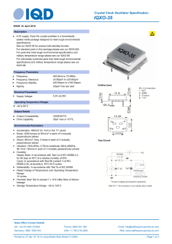 IQXO-35 - IQD Frequency Products