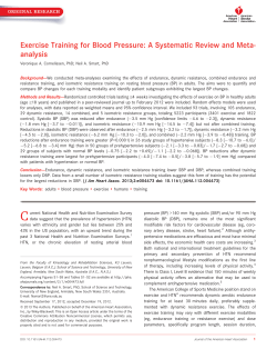 Exercise Training for Blood Pressure: A Systematic