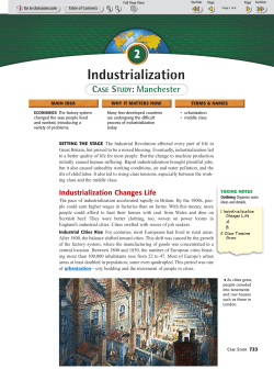 Industrialization - History With Mr. Green