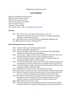 julia guernsey kappelman - Department of Art and Art History