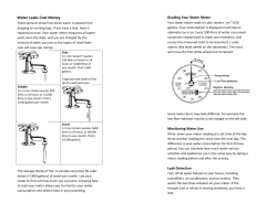 pdf Leak And Water Meter Reading Card