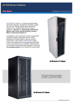 AF-EM Series Cabinets - GrandBright International Pte Ltd
