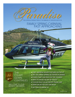 March 2013 - The Bridges at Rancho Santa Fe