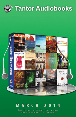 march 2 0 1 4 - Tantor Media