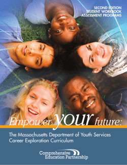Empower Your Future: Student Workbook &ndash; Assessment Programs