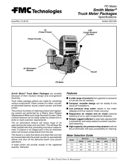 Smith Meter&reg; Truck Meter Packages
