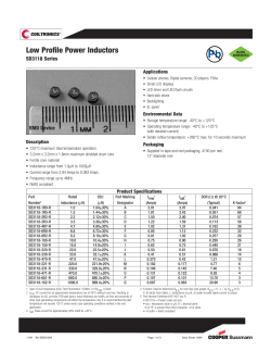 SD3118 Series - Cooper Bussmann