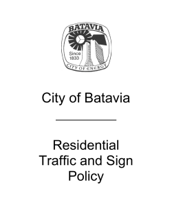 Traffic and Sign Policy