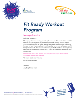 Join the movement through sponsorship