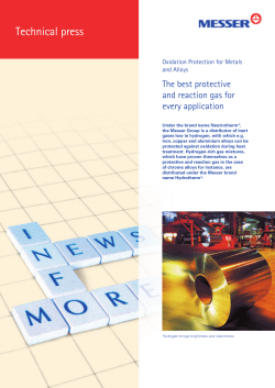 Heat Treatment - Elme Messer Gaas