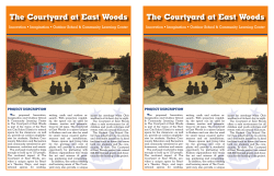 the courtyard at east Woods the cou