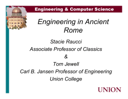 Engineering in Ancient Rome