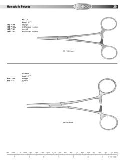 Hemostatic Forceps - Roboz Surgical Instrument Co.