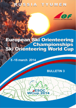 bulletin 3 - International Orienteering Federation