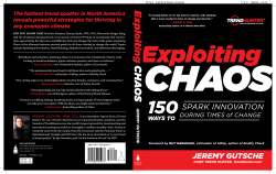 EXPLOITING CHAOS (Preview) - 150 Ways to Spark Innovation