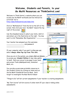 Go Math! &ndash; English - Granite School District