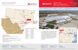 West I-10 Industrial Park West I