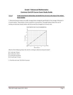Math Grade 7 Advanced - Marion County Public Schools