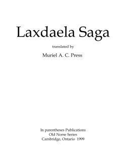 Laxdaela Saga