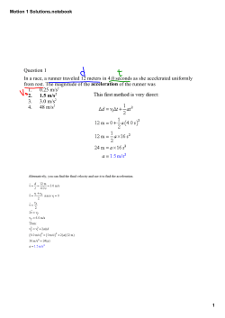 Motion 1 Solutions.notebook