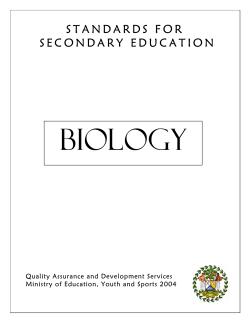 Biology - People Server at UNCW