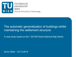 The automatic generalization of building polygons whilst