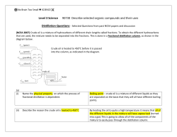Level 3 Science 90730 Describe selected organic compounds and