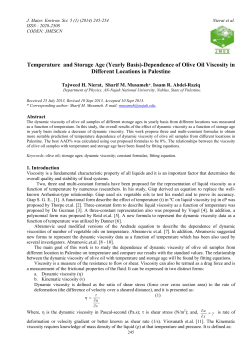 Temperature and Storage Age (Yearly Basis)