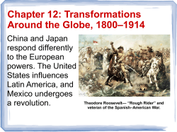 Chapter 12 Notes